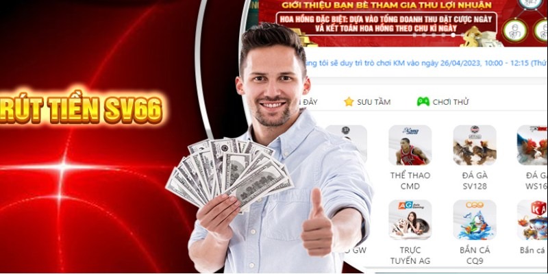 Vài phương thức rút tiền Sv66 thông dụng nhất